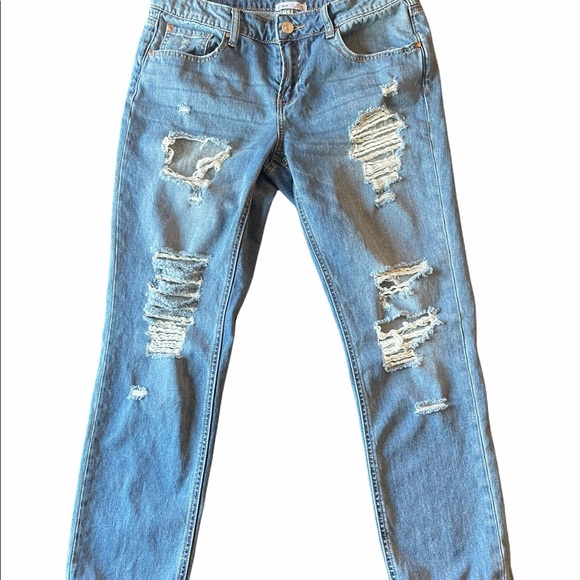 Dex Distressed Boyfriend Jeans | size 29 - Picture 1 of 5